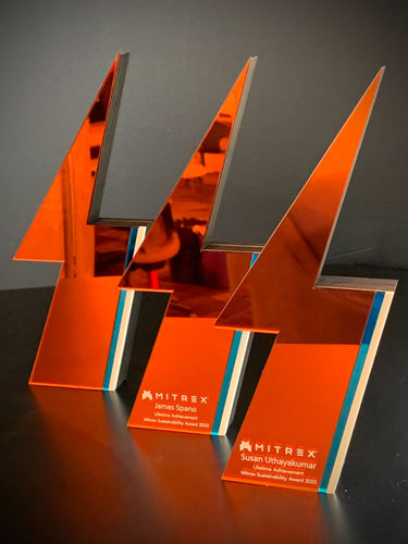 Mirrored Acrylic Awards